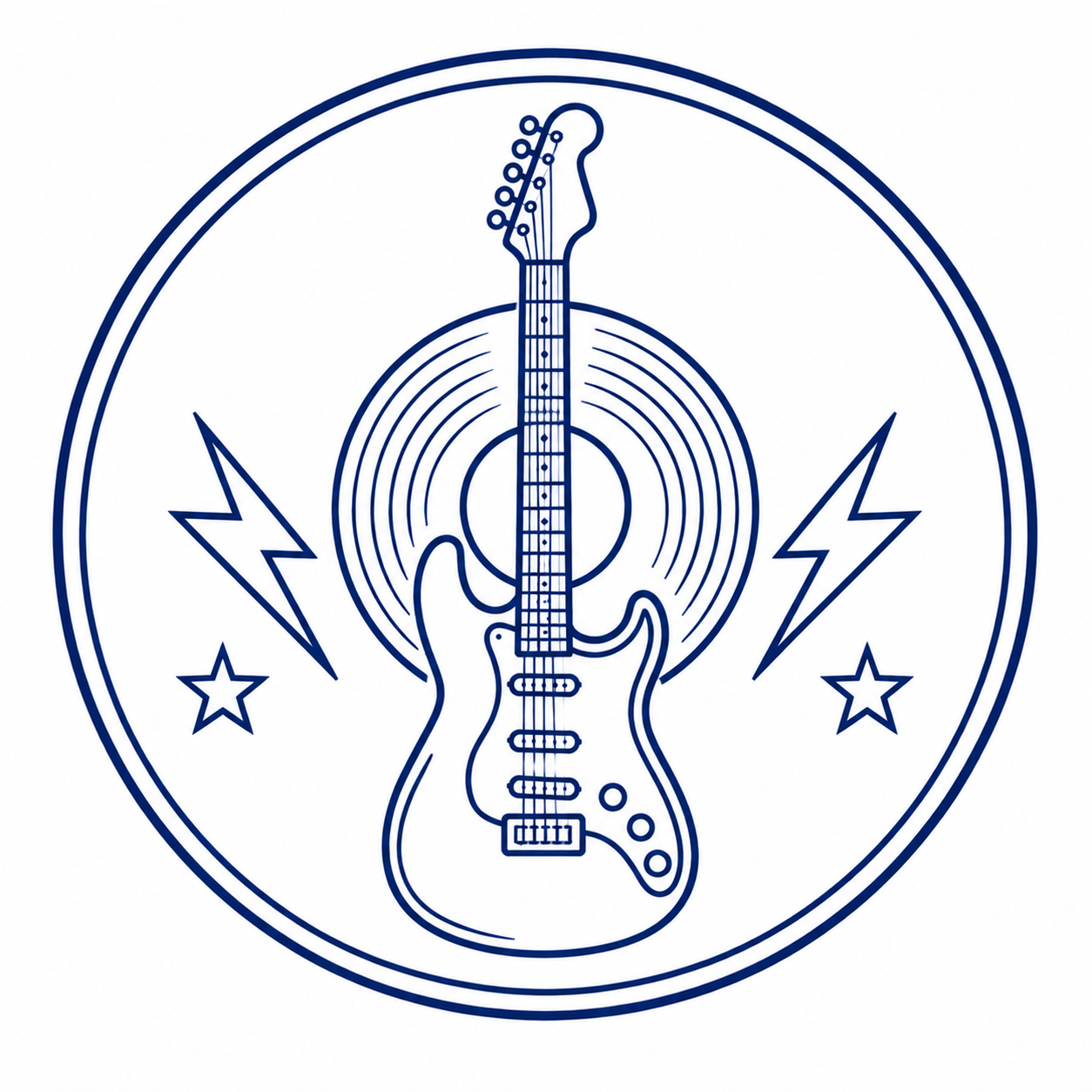 Illustration de guitare